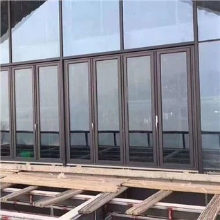 Aluminium-Glastüren