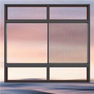 Aluminiumfenster mit schmalem Rahmen